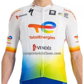 Maglia 2023 Team TotalEnergies Manica Corta